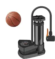 Bikes Tire Pump - Foot-Activated Bicycles Tire Pump Bikes Pump | Portable Air Pump, High-Pressure Inflator Pump with Gauge for Car Tires, Road Bikes, Mountain Bikes