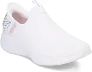 [Skechers] Women's Hands Free Slip-ins Ultra Flex 3.0 Sparkled Stones Sneaker