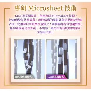 LUX麗仕 柔亮強韌潤髮乳 650g【家樂福】