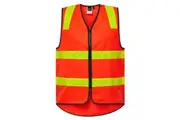 Workcraft Mens Hi-Vis Vic Roads Safety Work Vest WV7003 - Orange