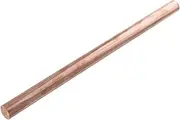 OKUMEYR Solid Copper Round Rods for Crafting Copper for Model Making and Handicraft Projects Lightweight Metal Rods for Hobbyists and Artisans