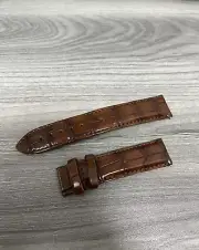 NEW Original Tissot Red 19mm Brown Band Strap for 1853 Le Locle Watch