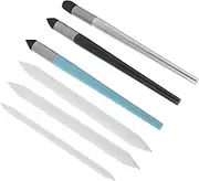 COMNESTBI 6Pcs Oil Pastel Blending Sponge Pen Set Soft Head Blending Stump for Seamless Sketching Accessory for Artists Portable Drawing Brush Tools for Polished Artwork