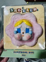 Authentic Crybaby Sad Club EARPHONE BAG from Pop Mart
