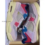 UNION X AIR JORDAN 4 “GUAVA ICE ”粉紅 休閒鞋 粉紅藍 DC9533-800 預購