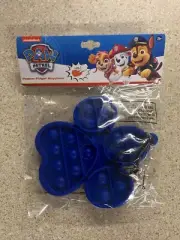 Nickelodeon Paw Patrol Paw Print Popper Fidget Keychain Backpack Sensory Toy NEW