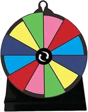 predolo 15cm Wheel with Pen, Pointer Included, Tabletop Game for Parties, with Rotated Sign