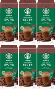 Nestle Starbucks Premium Mix Caffe Mocha Stick instant coffee 4 sticks x6
