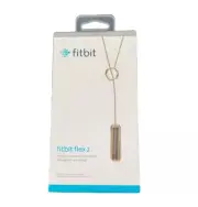 Fitbit Gold Pendant Necklace For Flex 2 (Genuine Fashion Jewelry Accessory) New