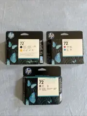 SET HP 72 PRINTHEAD DESIGNJET C9380A, C9383A AND C9384A SET OF 3 Exp 2020-2025