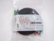 Crutchfield 17'L 4 Channel RCA Patch Cable 007CPC417