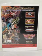 Darkstalkers Chronicle: The Chaos Tower PSP 2005 Print Ad/Poster Art Official