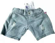 Build A Bear 030384 Distressed Light Denim Jeans Plush Teddy Bear Pants
