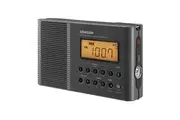 Sangean H2O1 Outdoor 23cm AM FM Digital Tuning Radio w Hand Strap Dark Grey