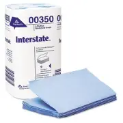 Interstate Two-Ply Singlefold Auto Care Wipers 9 1/2 x 10 1/2 250/Pack 9
