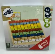 Small Foot Play & Learn Practice Multiplication Tables Wood Made in Germany