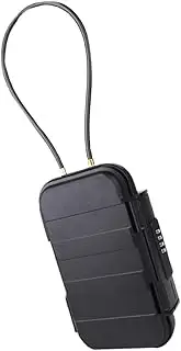 OHPHCALL Travel Money Case Combination Lock Beach Safe Box for Valuables College Dorm Camping