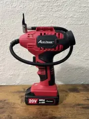 Avid Power Tire Inflator 20V Cordless Air Compressor Bundle w/12V DC Adapter