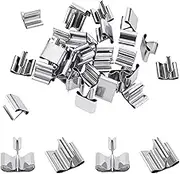BEADNOVA Wood Candle Wick Tabs 30pcs Wood Wick Sustainer Tabs for Candle Making and DIY (16mm/ 0.6 inch)