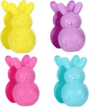 JUMBO Easter Bunny-Shaped Giant Fillable Container 4 Pack Multi Colors FREE SHIP