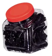 Bbb-Cycling End Caps Candy Box 250Pcs Carbon - Carbon