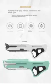 Kids Electric Water Pistol Summer Outdoor Pool Toy Automatic Water Gun 4 Colour
