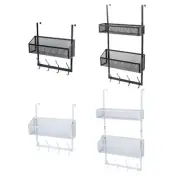 over The Door Hooks Organizer Resuable Back of Door Storage Organizer for