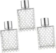 Ｗoowayo 3pcs Perfume Bottle Refillable Spray Bottle Atomizer for Perfume Scent Travel Spray Bottle Perfume Atomizer Refillable Atomizers Perfume Organizer​ Glass Diffuser Bottles White