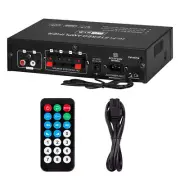 AK35 Mini Bluetooth5.0 Stereo Audio Amplifier Car Home HiFi Music USB FM TF AMP