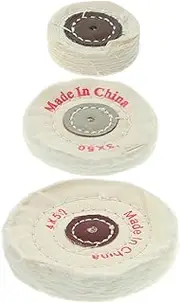 OSALADI 3pcs Jewelry Polishing Wheel Kit Polishing Buffing Wheel Pad Set for Metal Jewelry Buffer