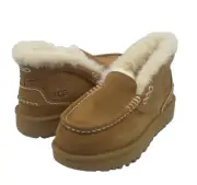 UGG ANSLEY PARC WOMEN SLIPPERS SUEDE CHESTNUT US 10 /UK 8 /EU 41