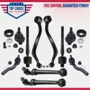 10PC Front Lower Control Arms + Tierods for 2006 - 2009 Fusion MKZ Zephyr Milan