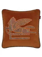 [Etro Home] Etro Home-Pegaso Cushions Arancione-Unisex OS