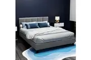 Artiss Bed Frame Queen Size Grey TINO