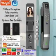 APP Voice Digital 3D Face Recognition Fingerprint Smart Door Lock With Camera