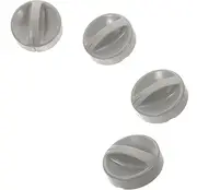 4pcs Microwave Oven Induction Cooker Fuse Microwave Splatter Guard Microwave Ovens Rack Filters Replacement Microwave Radar Microwave Filter Mini Microwave Plastic White