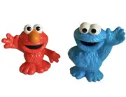 Sesame Street Friends 3" Collectible Playskool Toys Elmo Cookie Monster New