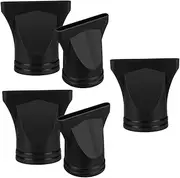ARTSEWPLY 5pcs Hair Dryer Diffuser Nozzle Attachments High Heat Resistant Concentrated Airflow for Professional Styling Compatible Hair Dryers