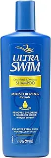 UltraSwim Chlorine Removal Shampoo, Moisturizing Formula (Packaging may vary), blue, 7 Fl Oz (Pack of 1)