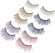 [Beavorty] Mcobeauty False Eyelashes 5pcs Eyelash Cluster Wispy Lashes Beauty Cosplay Accessories Random Color