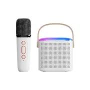 Mini Karaoke Machine Bluetooth 5.3 Portable Speaker with8702