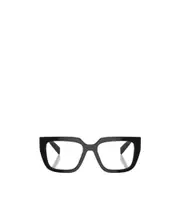 Prada Eyewear Cat-Eye Frame Glasses 52 Black