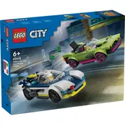 Lego City - Police Car and Muyscle Car Chase