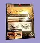 KISS Magnetic Eyeliner & Lash Kit, Tempt, Synthetic False Eyelashes!