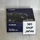 Canon PowerShot SX740 HS Black Compact Digital Camera 20.3MP New