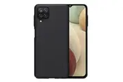 For Samsung Galaxy A12 Case, Nillkin Super Frosted Shield Matte cover (Black)