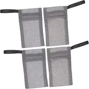 CRILSTYLEO 4pcs Soap Saver Bag Mesh Pouches for Soap Bars Soap Saving Bags Gentle Texture for Soft Skin Feel