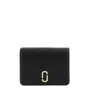 Marc Jacobs The J Marc Mini Compact Wallet One size Black
