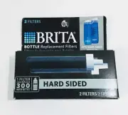 BRITA BB06 HARD SIDED BOTTLE REPLACEMENT FILTERS 2PK ~BNIP~