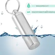 Emergency Pill Case Waterproof Mini Stainless Steel Medicine Box For Camp WT